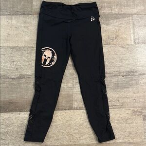 Black Woman Leggings